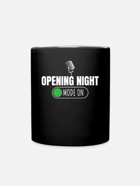 Opernsänger, Gesang, Opera - Tasse einfarbig - Schwarz
