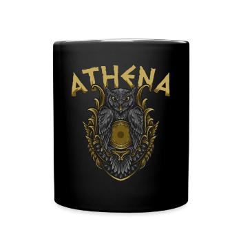 Athéna Mythologie grecque - Mug uni - noir - Devant