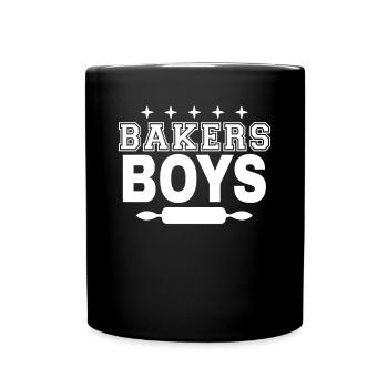 Bakers Boys Cookies Team Crew Noodle Brothers - Mug uni - noir - Devant