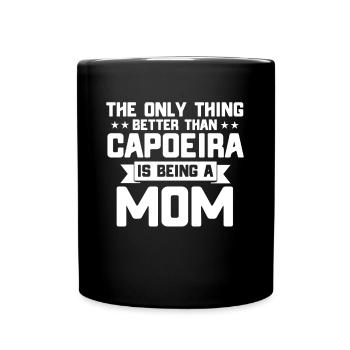 Capoeira Cadeau Brésil Arts Martiaux Capoeira - Mug uni - noir - Devant