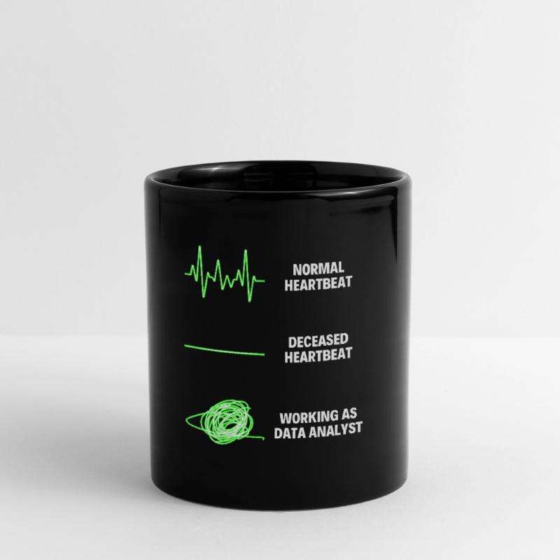 Data Analyst Data Analytics Worker Web Developer Full Colour Mug