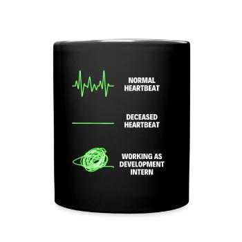 Development Intern Jobs Intern Of Development - Full Colour Mug - black - Front
