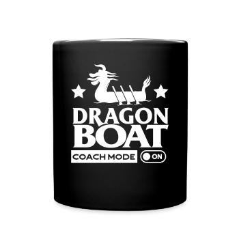 Dragon Boat Coach mode on - Full Colour Mug - black - Front