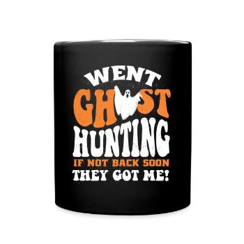 Ghost Hunter, compteur EMF, caméra thermique - Mug uni - noir - Devant