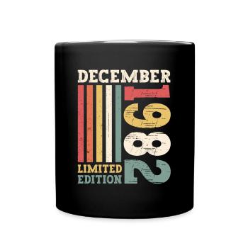 Décembre Né en 1982 Cadeau de 40e anniversaire - Mug uni - noir - Devant