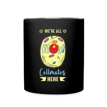 Microbiology, organism, biotechnology - Full Colour Mug - black - Front