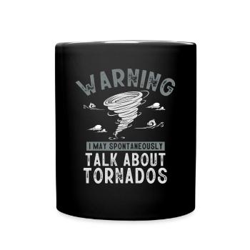 Meteorologist, meteorologist, weather forecast - Full Colour Mug - black - Front