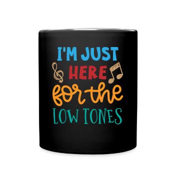 Fassoon, hautbois, clarinette, professeur de musique - Mug uni - noir - Devant
