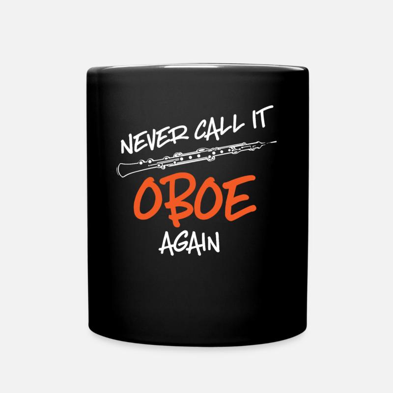 Fassoon, hautbois, clarinette, professeur de musique - Mug uni - noir