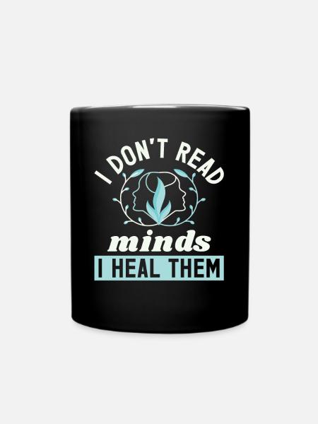 Psychologe - Tasse einfarbig - Schwarz