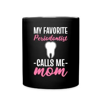 dentiste, dentiste, médecin, dentiste, dentiste - Mug uni - noir - Devant