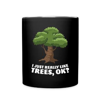 Charpentier, charpentier - Mug uni - noir - Devant
