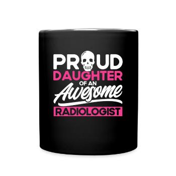Radiology Radiologist Radiology Technician - Full Colour Mug - black - Front