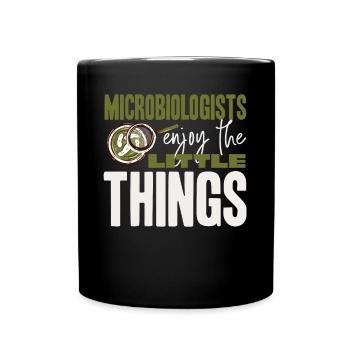 Microbiologie, professeur de chimie, microbiologiste - Mug uni - noir - Devant