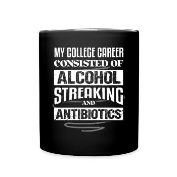 Microbiologie, Professeur de chimie, Microbiologiste - Mug uni - noir - Devant