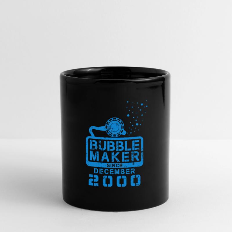 Diver Birthday Bubblemaker since December 2000 Full Colour Mug