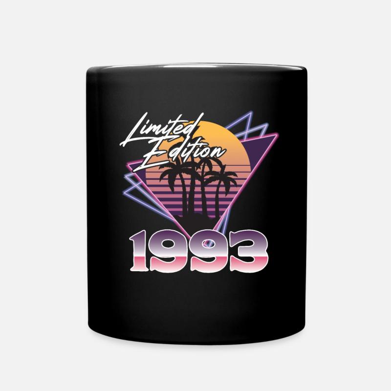 SW 1993 Dreiecke limitierte Edition - Tasse einfarbig - Schwarz