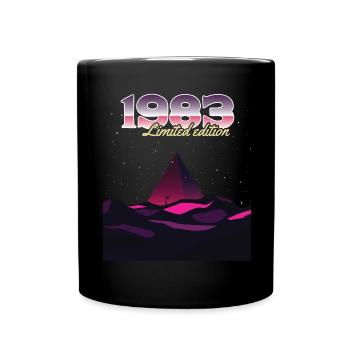 SW 1983 pyramide édition limitée - Mug uni - noir - Devant