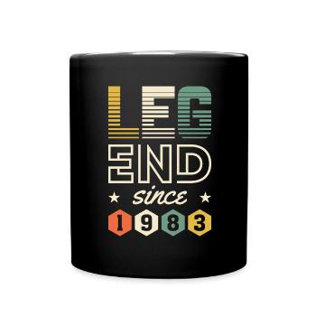 Legend since 1983 - Full Colour Mug - black - Front