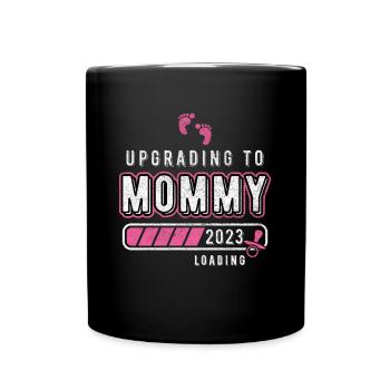 Progéniture Bébé Mère Enfant Naissance enceinte Dire - Mug uni - noir - Devant