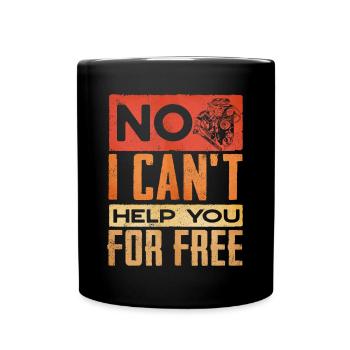 Car mechanic, mechanic, car mechanic - Full Colour Mug - black - Front