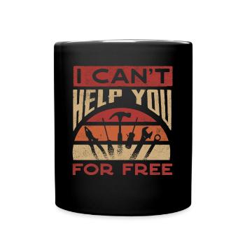 Car mechanic, mechanic, car mechanic - Full Colour Mug - black - Front