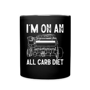 Car mechanic, mechanic, car mechanic - Full Colour Mug - black - Front