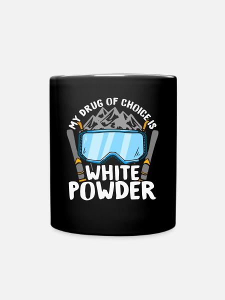 Snowboarders, snowboarders - Full Colour Mug - black