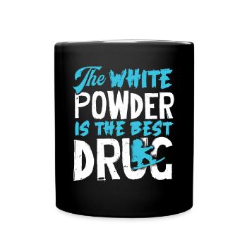 Snowboarders, Vacances snowboard, Équipement de snowboard - Mug uni - noir - Devant