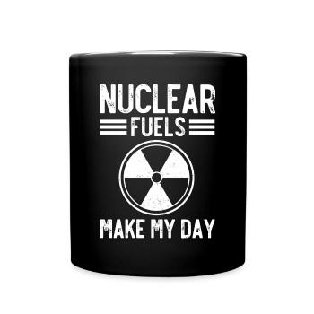 Ingénieur nucléaire, Sciences nucléaires, Science - Mug uni - noir - Devant