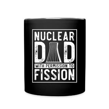 Ingénieur nucléaire, Sciences nucléaires, Science - Mug uni - noir - Devant