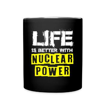 Ingénieur nucléaire, Sciences nucléaires, Science - Mug uni - noir - Devant