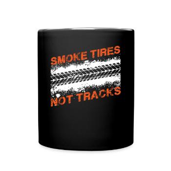 Tuning, voitures de sport, voitures de course - Mug uni - noir - Devant