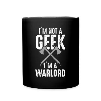 Larp, live-action role-playing game - Full Colour Mug - black - Front