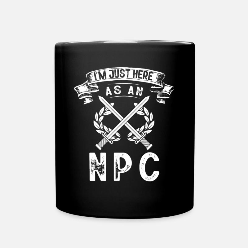 Larp, Larping, Rollenspiel - Tasse einfarbig - Schwarz
