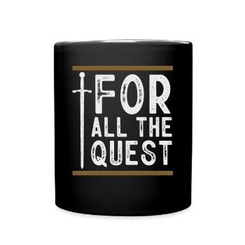 Larp, Larping, Role Play - Full Colour Mug - black - Front