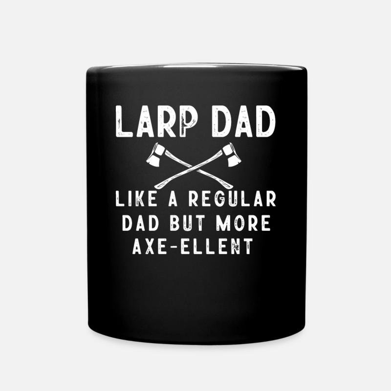 Larp, Larping, Rollenspiel - Tasse einfarbig - Schwarz