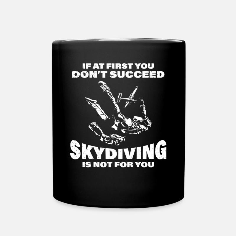 Parachutisme, Parachutisme - Mug uni - noir