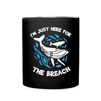 Observation des baleines, biologie marine, sciences de la mer - Mug uni - noir - Devant
