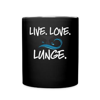 Walbeobachtung, Meeresbiologie, Meereswissenschaft - Tasse einfarbig - Schwarz - Vorne