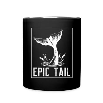 Baleines, baleines, observation des baleines, observation des baleines - Mug uni - noir - Devant