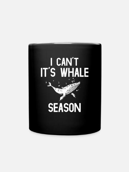 Wale, Wale, Walbeobachtung, Walbeobachtung - Tasse einfarbig - Schwarz