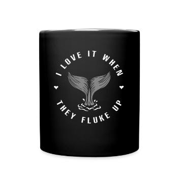 Baleines, baleines, observation des baleines, observation des baleines - Mug uni - noir - Devant
