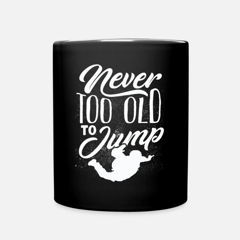 Parachutisme, Parachutisme - Mug uni - noir