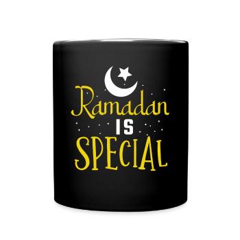 Ramadan, Rabian, Musulman, Islamique - Mug uni - noir - Devant
