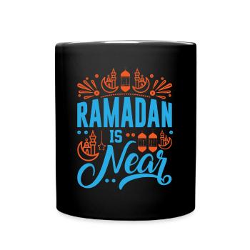Ramadan, Rabian, Musulman, Islamique - Mug uni - noir - Devant
