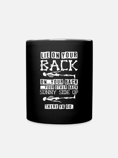 Radiology, radiologist, radiological technologist - Full Colour Mug - black