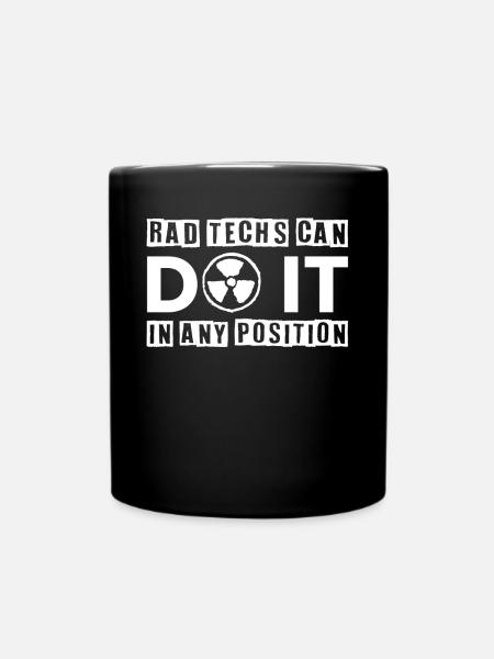 Radiologia, radiologo, tecnico radiologico - Tazza monocolore - nero