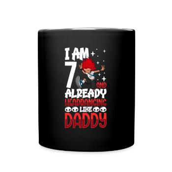 I' - Girl Rocker - Full Colour Mug - black - Front