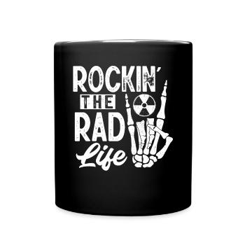 Technologie RAD, radiologue - Mug uni - noir - Devant